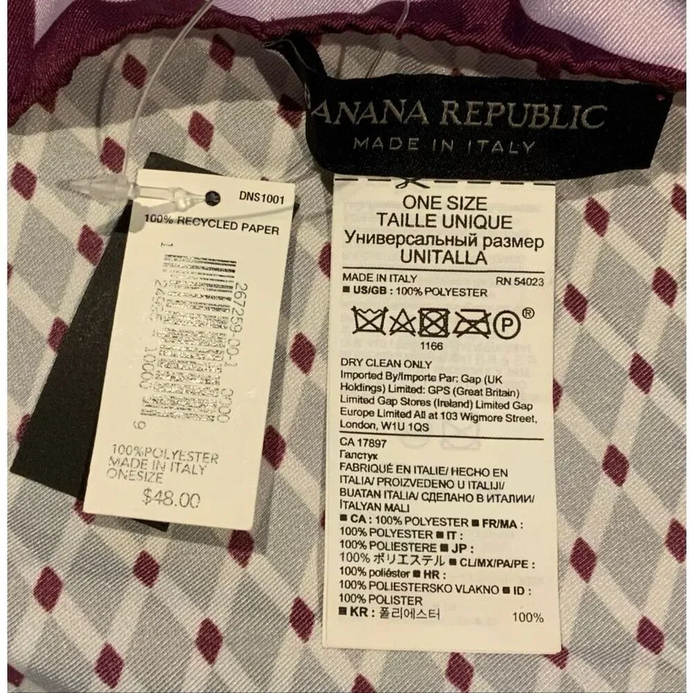 Banana Republic handkerchief